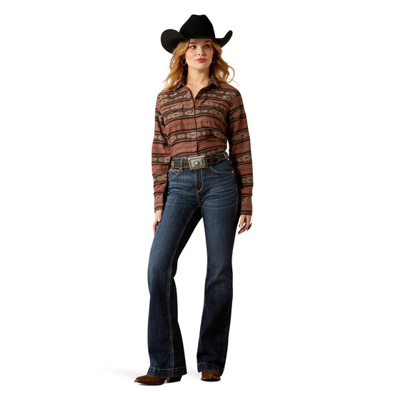 LADIES ARIAT HIGH RISE SLIM TROUSER KIMBER FLORIDA