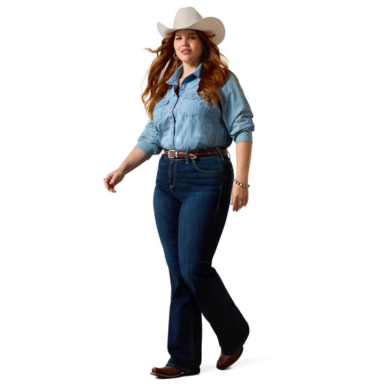 LADIES ARIAT PERFECT RISE BOOTCUT- CELIA SALINAS