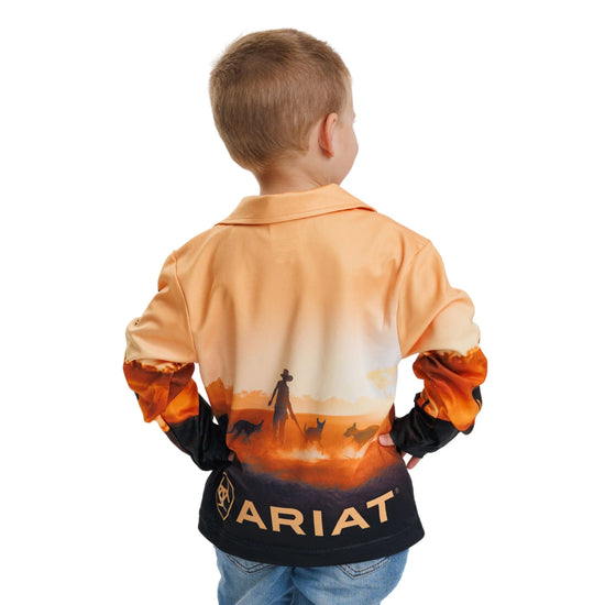 KIDS ARIAT FISHING SHIRT- COUNTRY KIDS