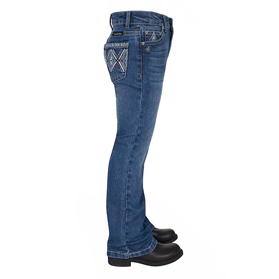 GIRLS PURE WESTERN PAM BOOTCUT JEAN