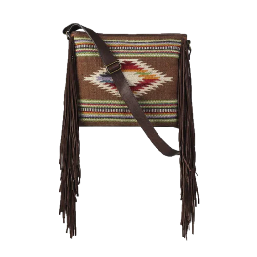 ARIAT SHERIDAN MESSENGER BAG- BROWN – Western Road Clothing Tack