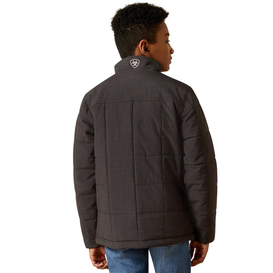 KIDS ARIAT CRIUS JACKET- PHANTOM HEATHER