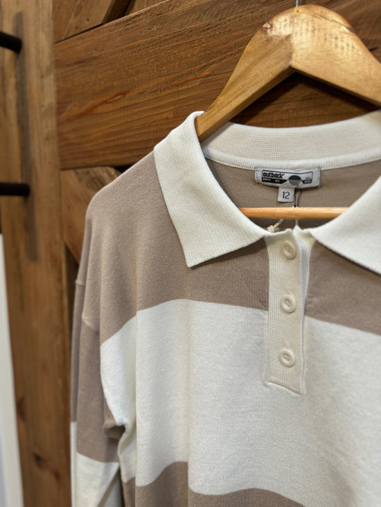 LADIES OUTBACK L/S CROP KNIT