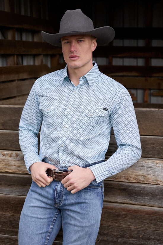 MENS PURE WESTERN GERALD L/S SHIRT