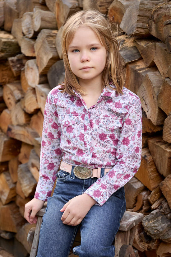 GIRLS THOMAS COOK MARSHA L/S SHIRT