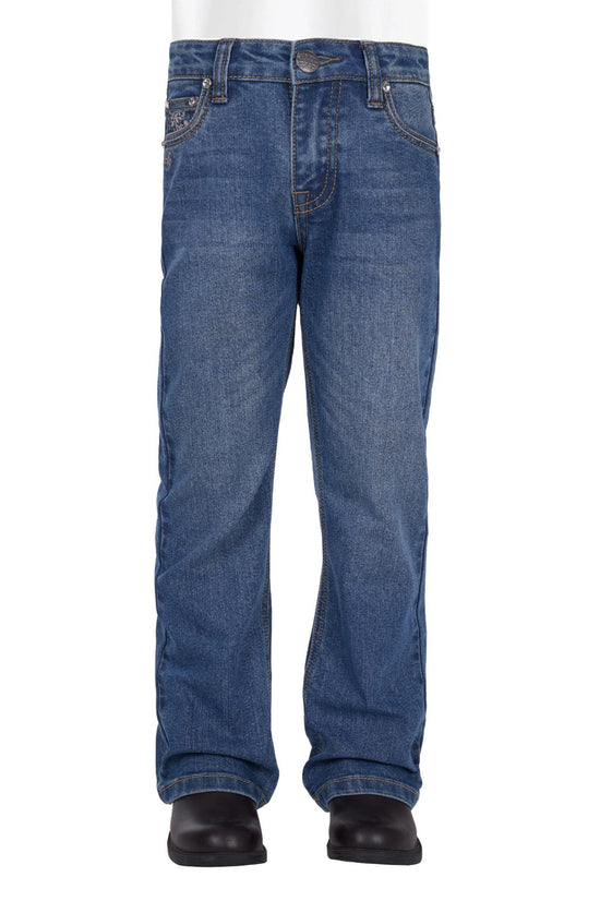 GIRLS PURE WESTERN ARIANA BOOT CUT JEANS