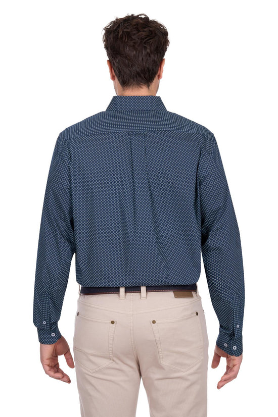 MENS THOMAS COOK KEVIN 1PKT L/S SHIRT