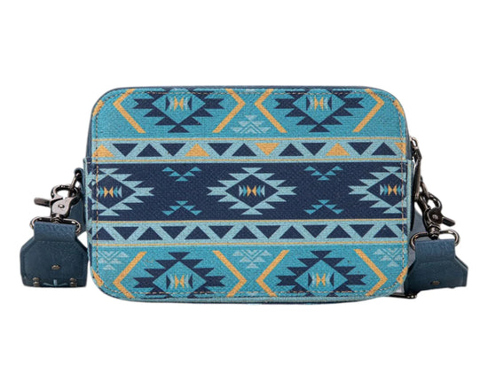 WRANGLER SOUTHWESTERN CROSSBODY WALLET BAG