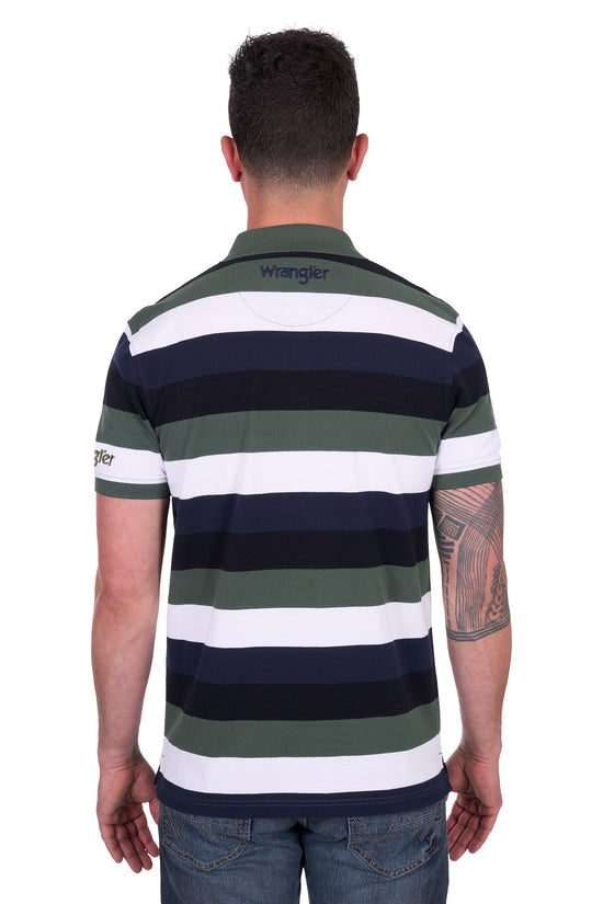 MENS WRANGLER ALAN 1PKT S/S POLO