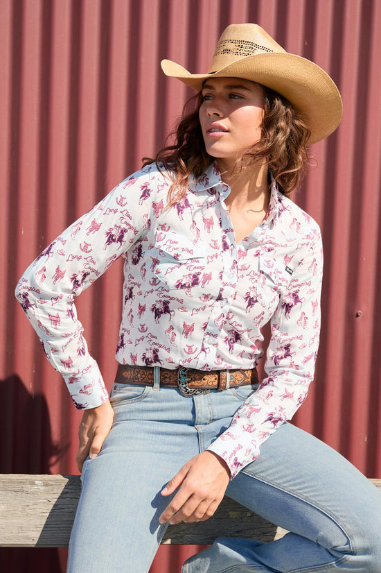LADIES WRANGLER DOREEN L/S SHIRT