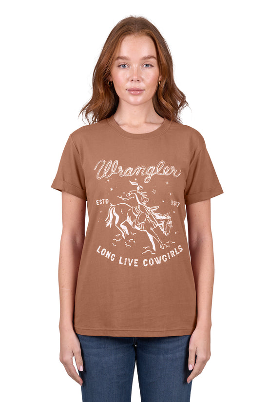 LADIES WRANGLER LAYLA S/S TEE