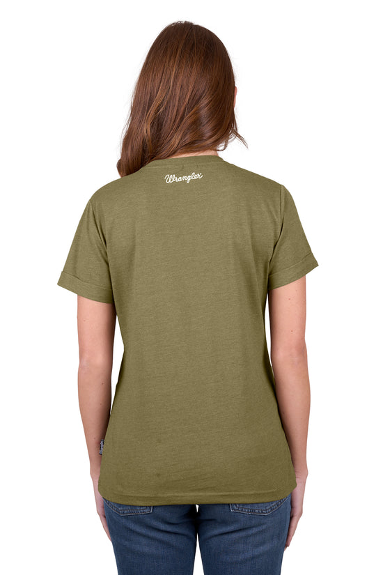 LADIES WRANGLER LAYLA S/S TEE