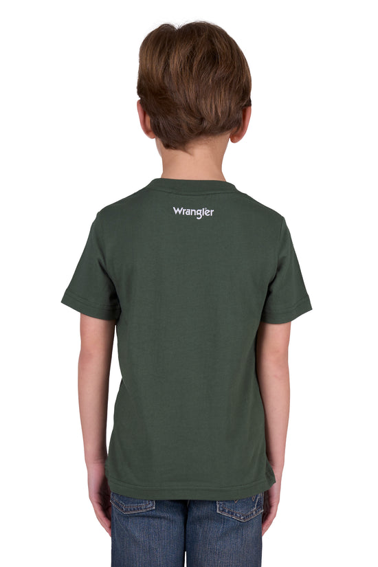 BOYS WRANGLER COLE S/S TEE