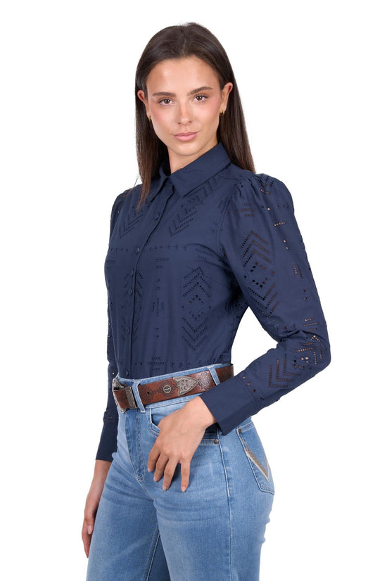 LADIES WRANGLER LILLY L/S SHIRT