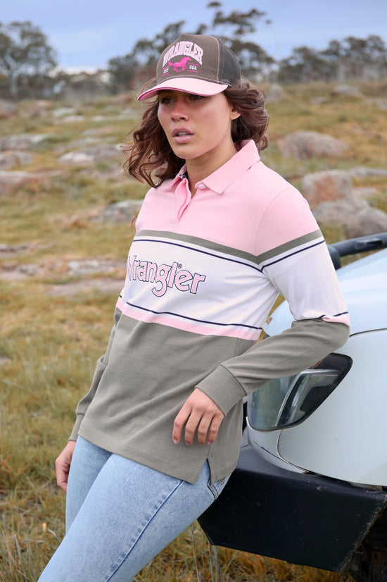 LADIES WRANGLER LUELLA RUGBY