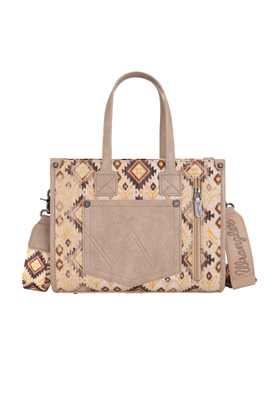 WRANGLER AZTEC CROSSBODY TOTE BAG