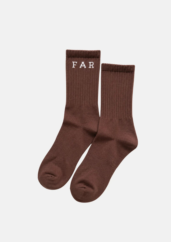 FAR MER CHOCOLATE BOOT SOCKS