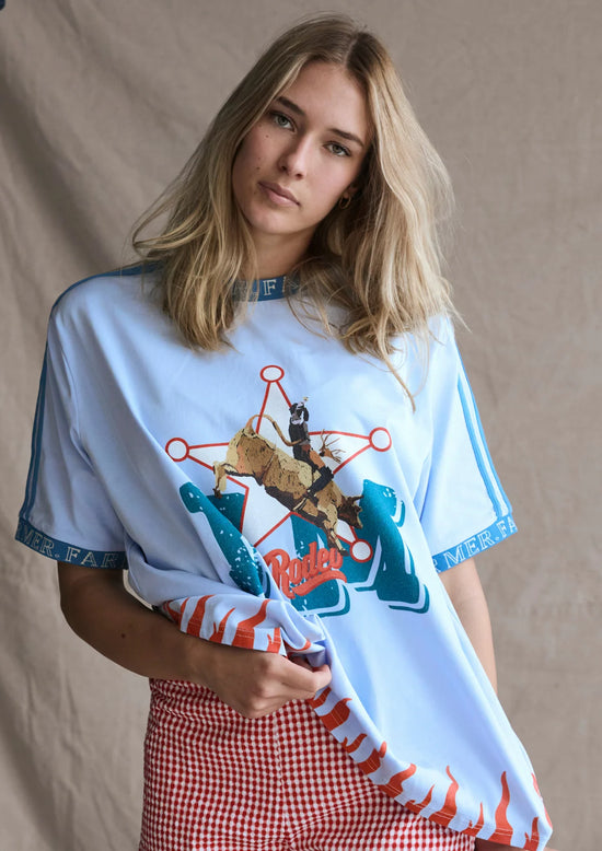 LADIES FAR MER FLAMIN RODEO TEE