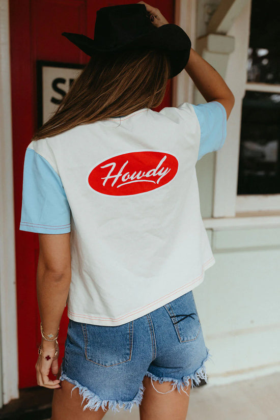 LADIES FAR MER HOWDY SHORT CUT CREW