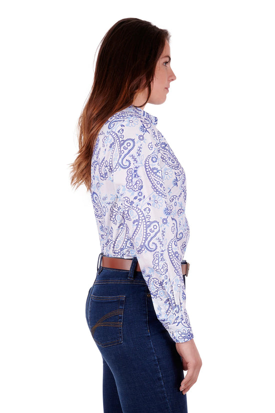 LADIES THOMAS COOK PIPER L/S SHIRT