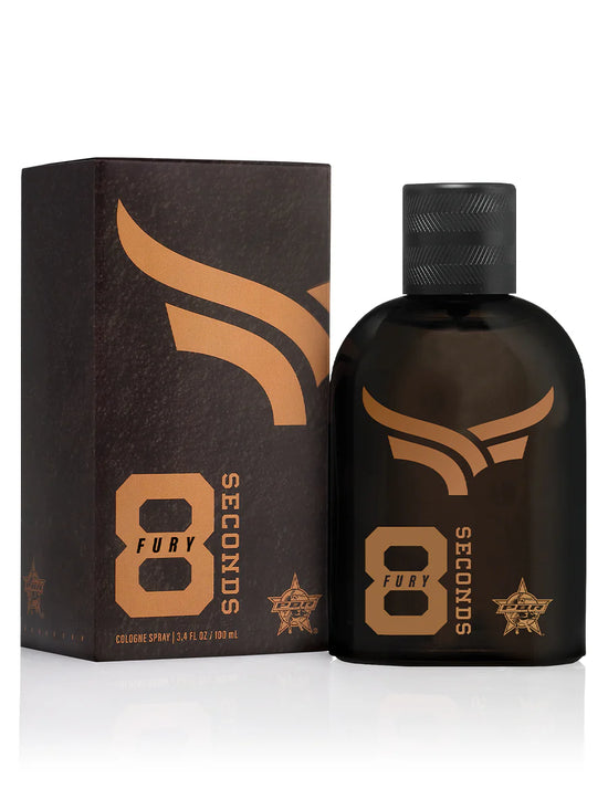 MENS TRU WESTERN PBR 8 SECONDS FURY EAU DE COLOGNE 100ML