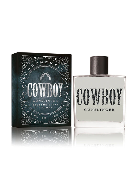 MENS TRU WESTERN COWBOY GUNSLINGER EAU DE COLOGNE 100ML