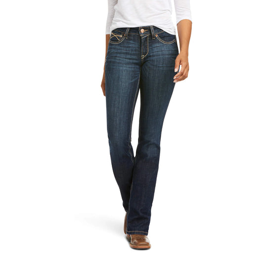 LADIES ARIAT R.E.A.L PERFECT RISE KIMBERLY BOOTCUT JEANS