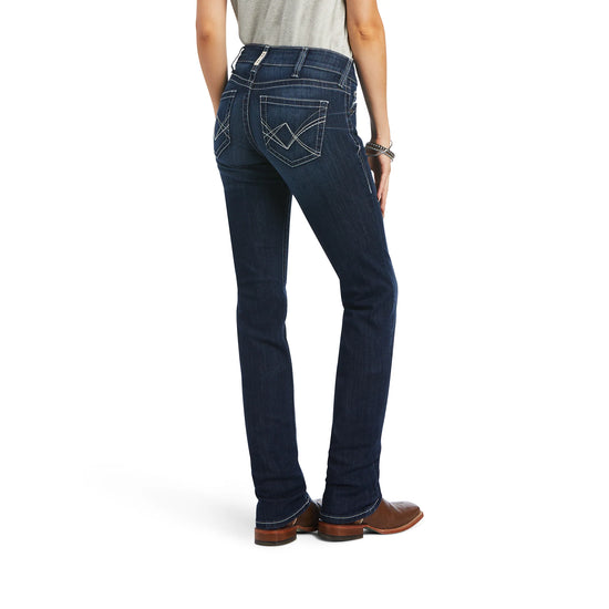 LADIES ARIAT R.E.A.L MID RISE STRIAGHT LEG CLARISSA JEAN