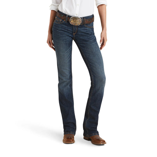 LADIES ARIAT R.E.A.L MID RISE AMORA PASADENA BOOTCUT JEAN