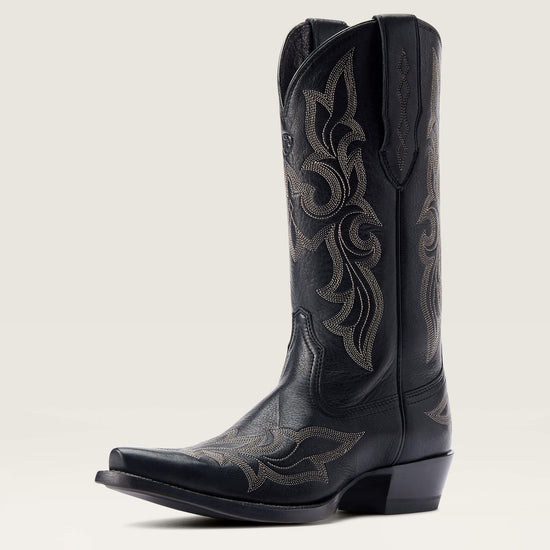 LADIES ARIAT JENNINGS STRETCH FIT/ BLACK DEERTAN