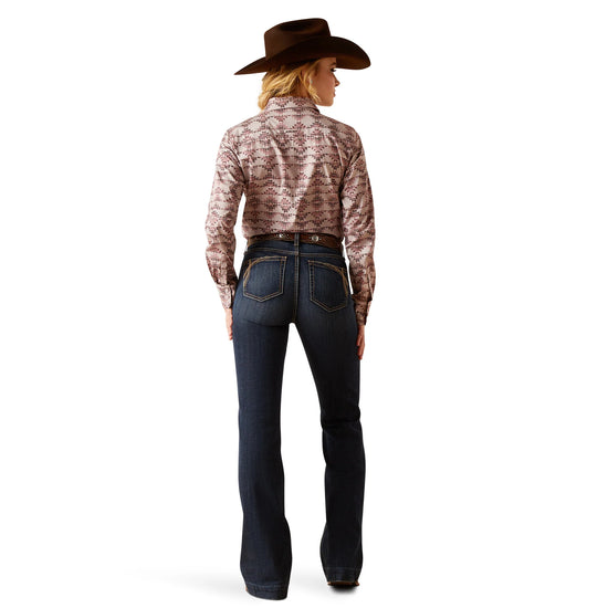 LADIES ARIAT HIGH RISE NAZ FLORIDA SLIM TROUSER JEANS