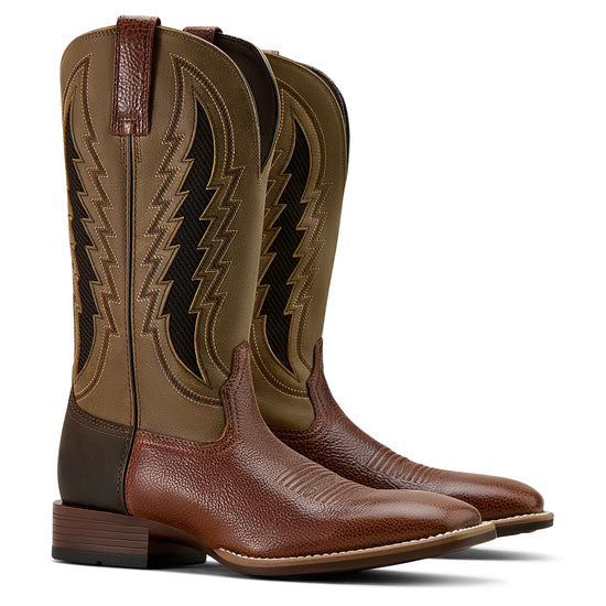MENS ARIAT DAKOTA VENTEK BEASTY BROWN/BROWN BOMBER