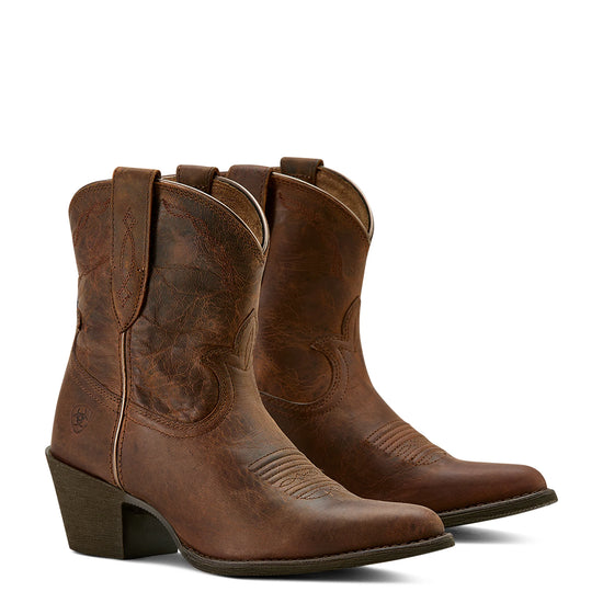 LADIES ARIAT MAGGIE BOOT-SASSY BROWN