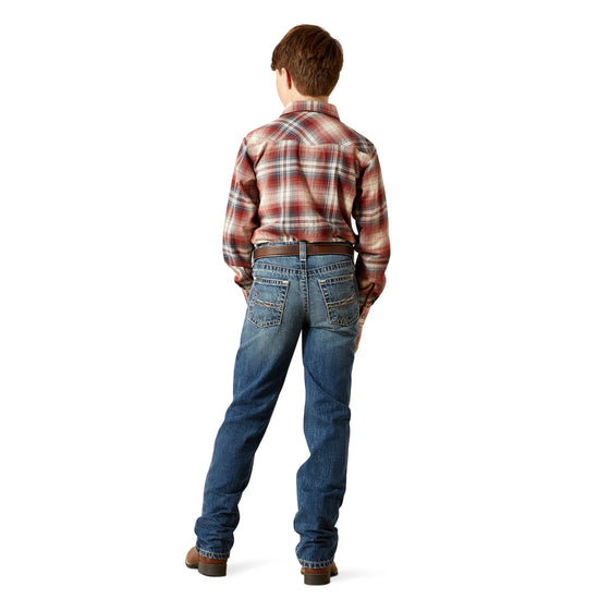 BOYS ARIAT B5 STRAIGHT LUCAS DAKOTA