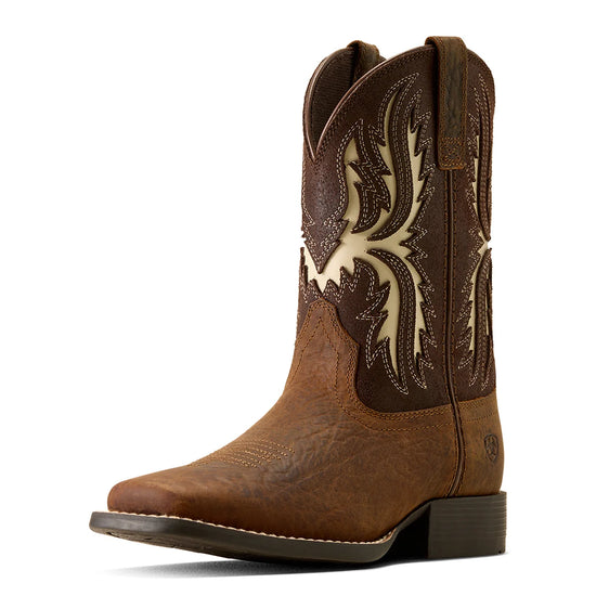 KIDS ARIAT DRIFTWOOD WST BOOTS- EARTH/ROYAL CHOCOLATE