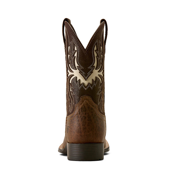 KIDS ARIAT DRIFTWOOD WST BOOTS- EARTH/ROYAL CHOCOLATE