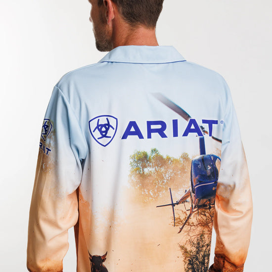 ARIAT FISHING SHIRT- HELIMUSTER