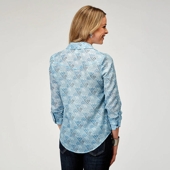 LADIES ROPER STUDIO WEST COLLECTION L/S SHIRT