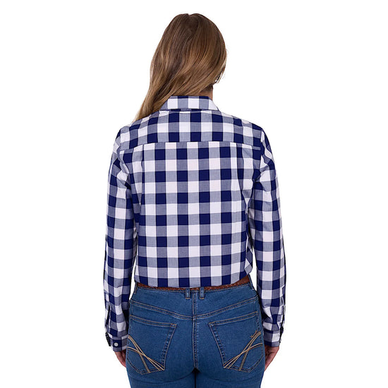 LADIES THOMAS COOK SCARLET L/S SHIRT