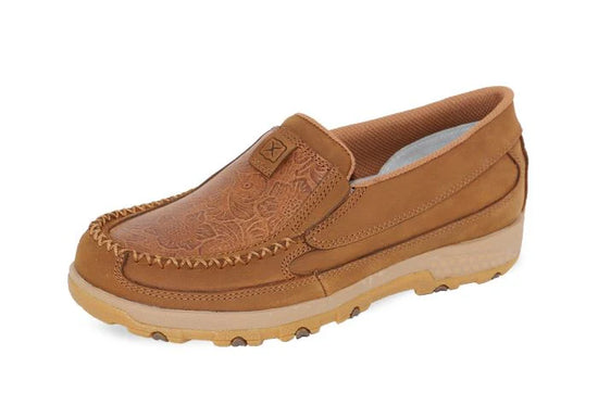LADIES TWISTED X FLOWER CELLSTRETCH SLIPON