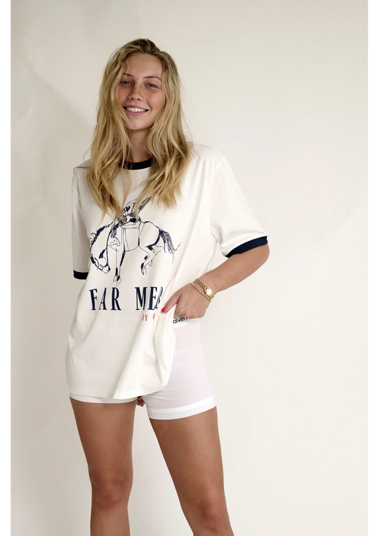 LADIES FAR MER BRONC RINGER TEE