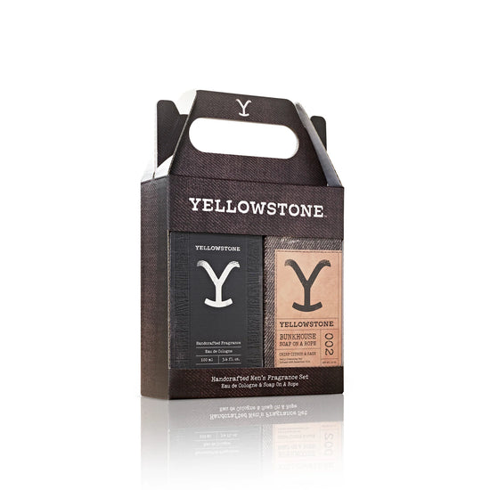 MENS TRU WESTERN YELLOWSTON GIFT SET
