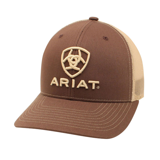 ARIAT 112 CAP- BROWN/TAN