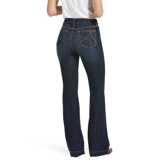 LADIES ARIAT SLIM TROUSER WIDE LEG ELLA