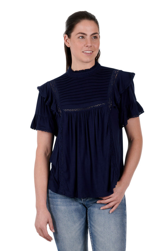 LADIES PURE WESTERN SLOAN TEE