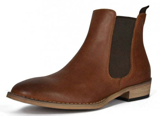 LADIES THOMAS COOK CHELSEA BOOTS- TAN