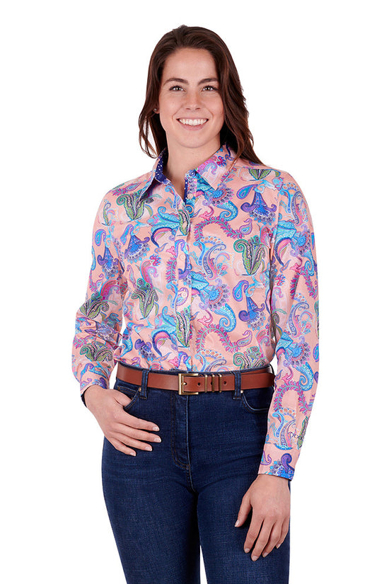 LADIES THOMAS COOK PRESLEY L/S SHIRT