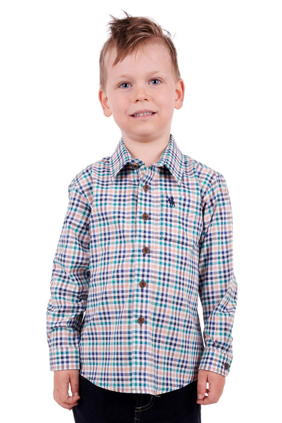 BOYS THOMAS COOK WHITBURN L/S SHIRT