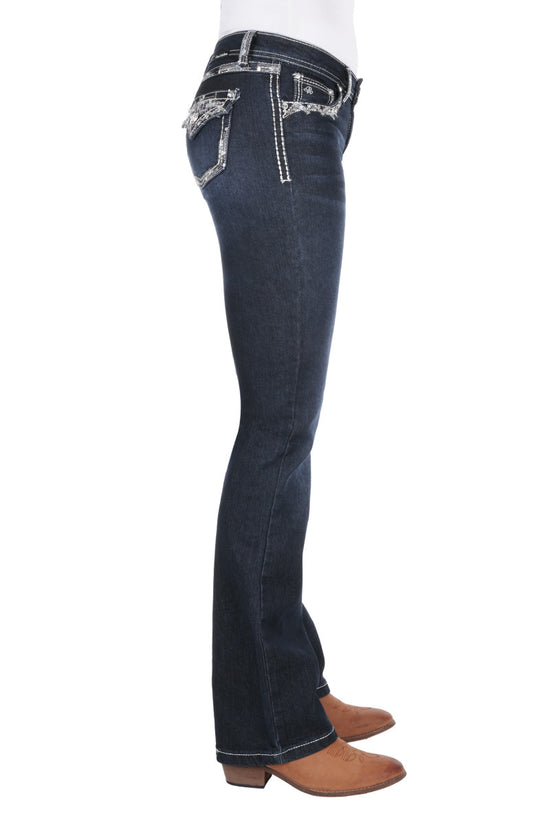LADIES PURE WESTERN TAYLOR BOOTCUT JEANS