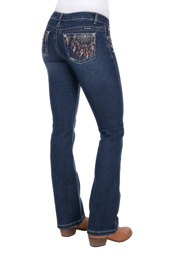 LADIES PURE WESTERN LOLA BOOTCUT JEANS